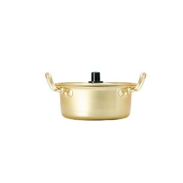 Golden Aluminium Pot M