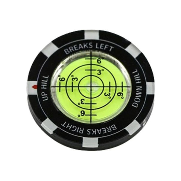 Golf Putt Marker 4cm Pyöreä Vihreä Kaltevuuslukija PMMA + ABS Tarkka Putting Aid Viheriön Lukemisen Harjoitusapu 1