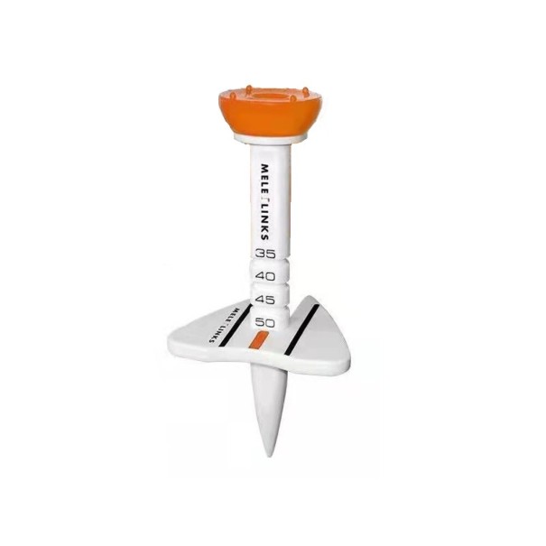 Golf tee 35 - 55 mm P4022 orange