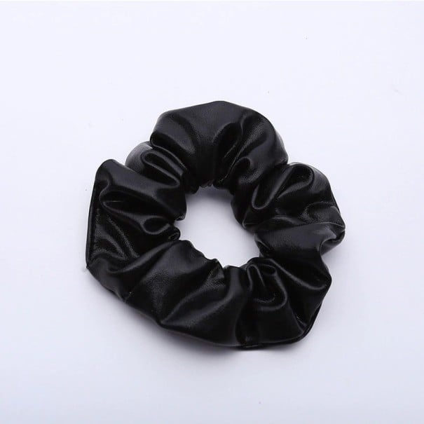 Gomma per capelli lucida A4185 nero