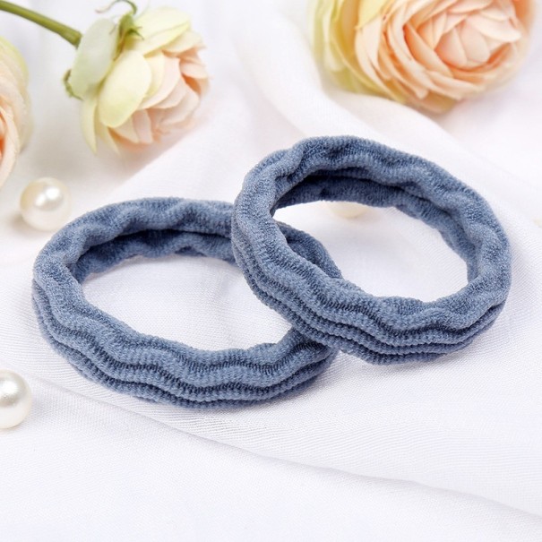 Gommes à cheveux - 2 pcs bleu clair