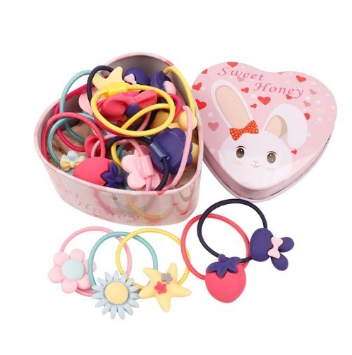 Gommes à cheveux pour enfants - 20 pcs 4
