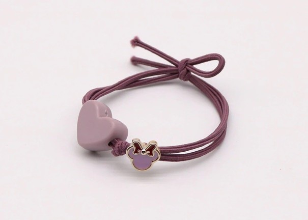 Gommette à cheveux avec pendentif 5