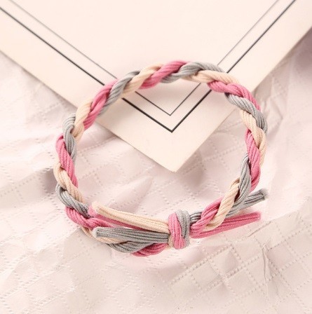 Gommettes tressées pour cheveux 10 pcs 5