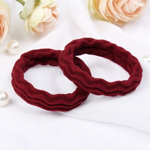 Gommini per capelli - 2 pz rosso