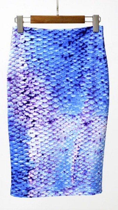 Gonna stile donna con motivo interessante J503 S 2