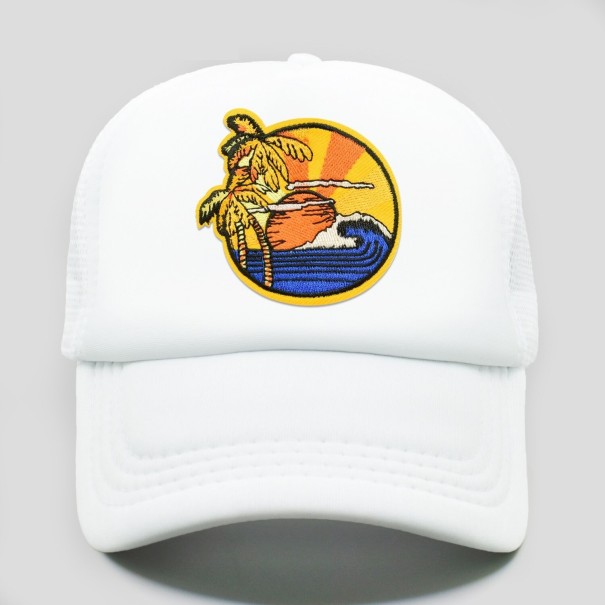 Gorra con el mar blanco