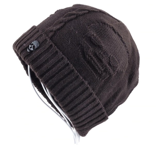 Gorra con estilo para hombre J944 marrón