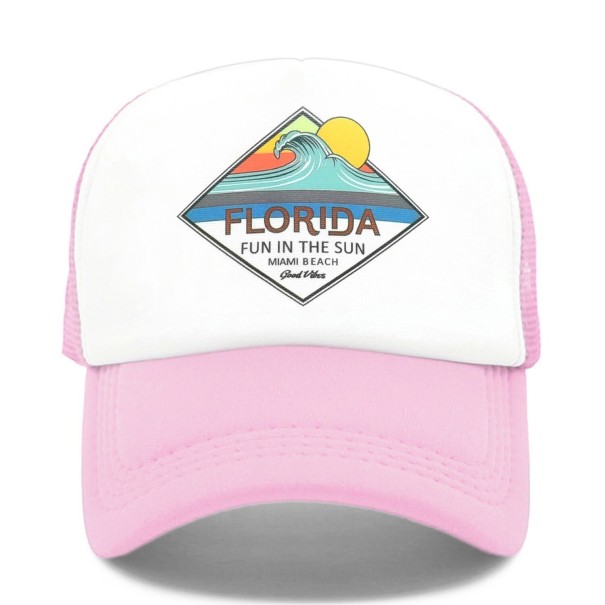 Gorra de camionero T168 rosa