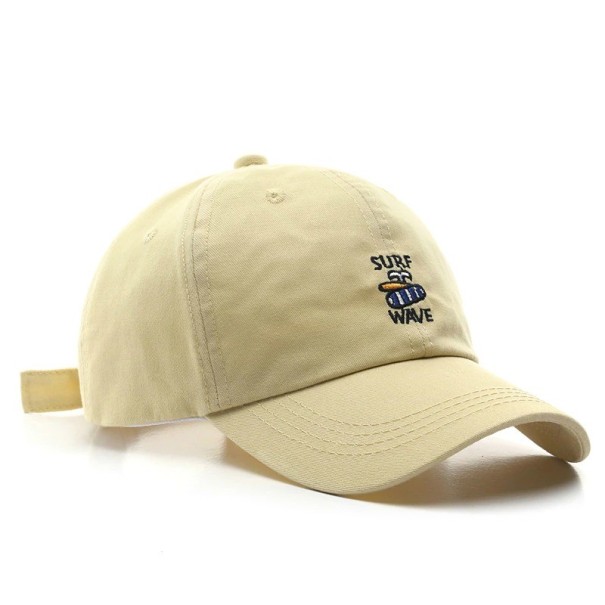 Gorra de hombre con inscripción T43 crema