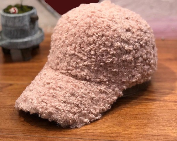Gorra de Inverno Feminina A2581 rosa
