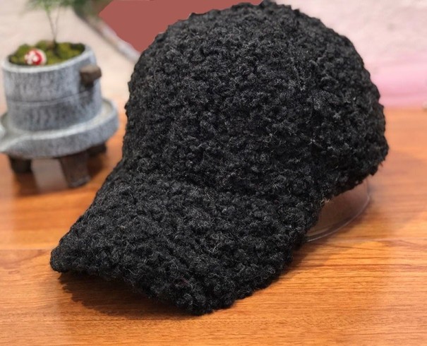 Gorra de invierno para mujer A2581 negro