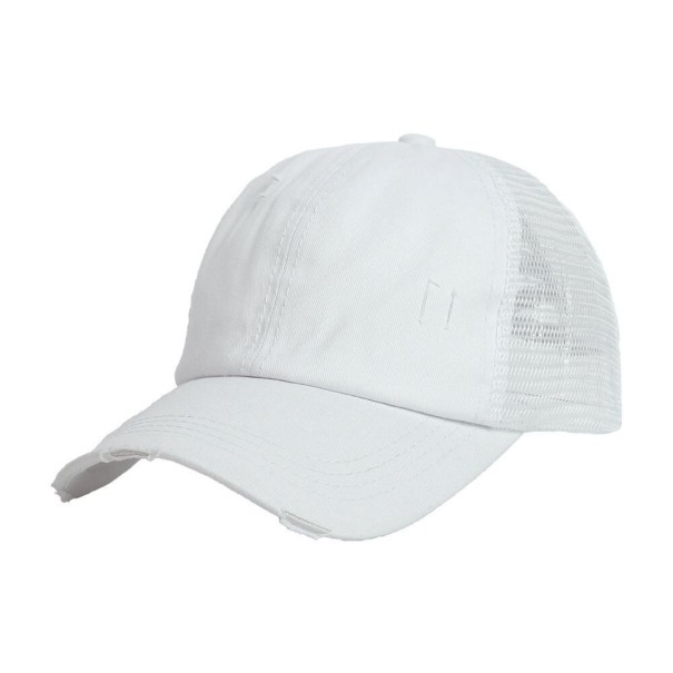Gorra de malla para mujer T3 blanco