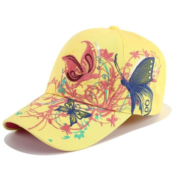 Gorra de mujer con mariposas 3