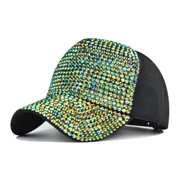 Gorra de mujer con pedrería T6 4