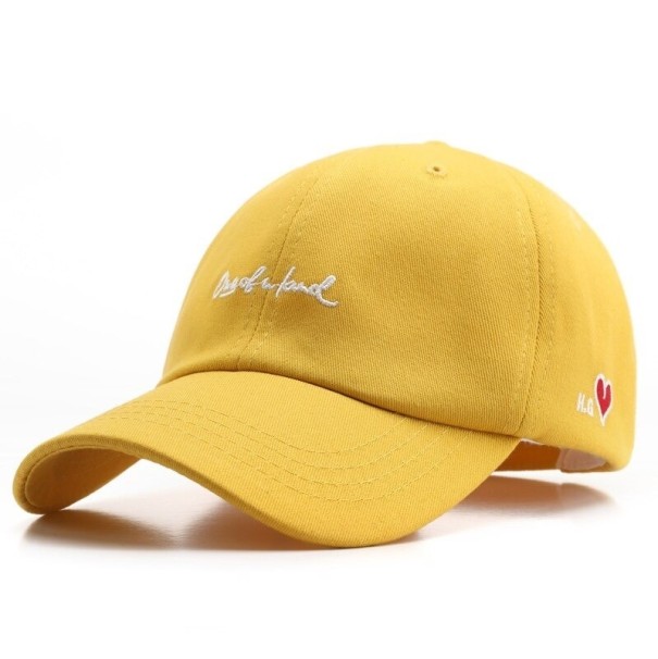 Gorra de mujer T255 amarillo