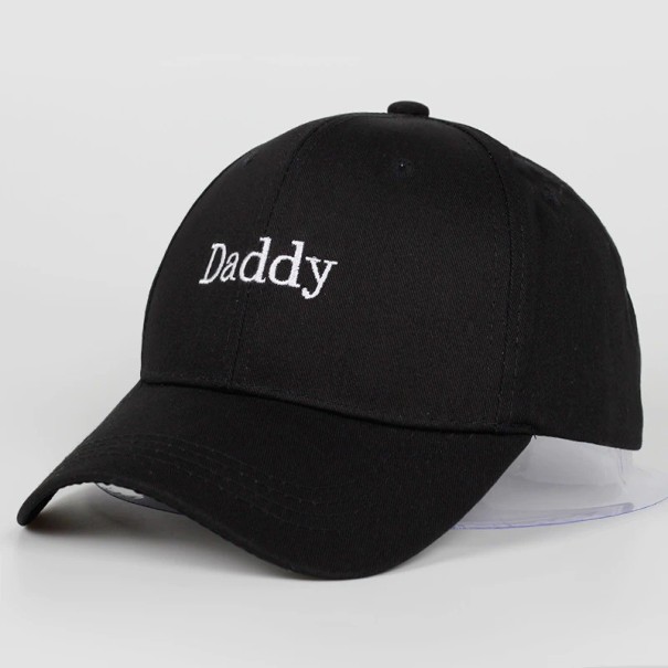Gorra de papá para hombre negro