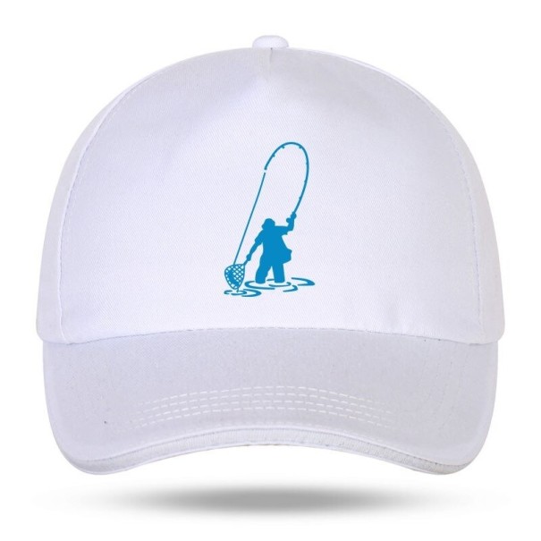 Gorra de pescador blanco 3