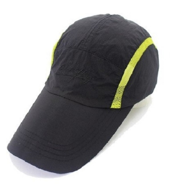 Gorra deportiva para hombre negro
