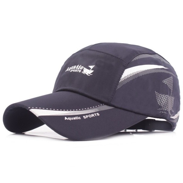 Gorra deportiva T19 azul oscuro
