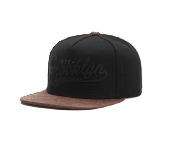 Gorra snapback Brooklyn para hombre marrón