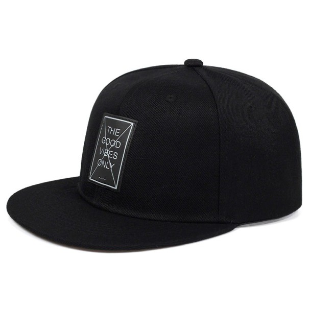 Gorra snapback para hombre negro