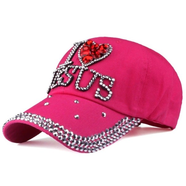 Gorra vaquera mujer A2601 rosa oscuro