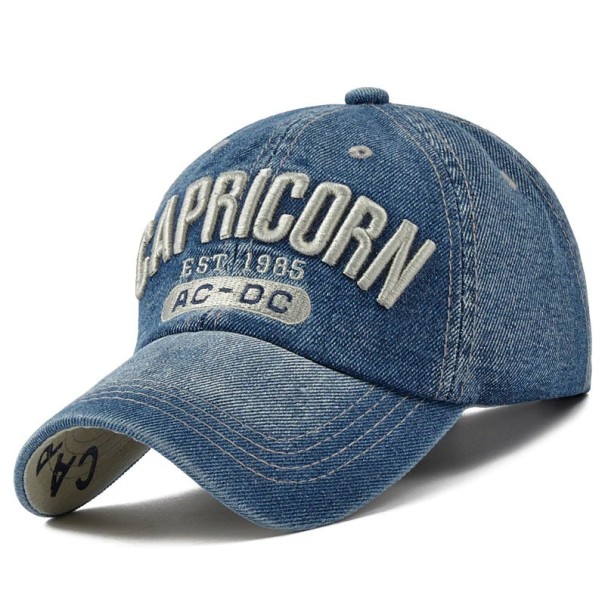 Gorra vaquera para hombre azul oscuro