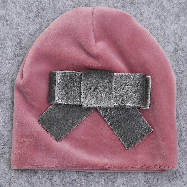 Gorro de bebé con lazo Jazmín 3