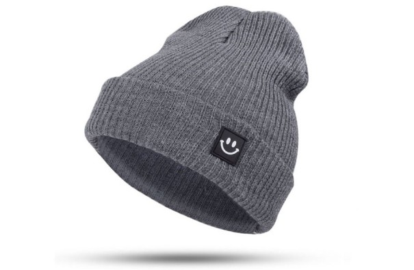 Gorro de Inverno Feminino J2862 cinzento