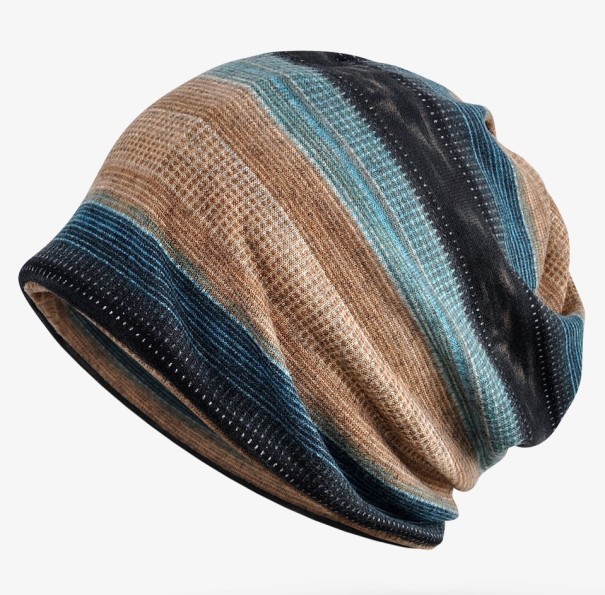 Gorro de invierno a rayas 3