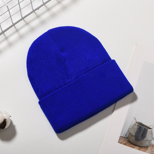 Gorro de invierno azul