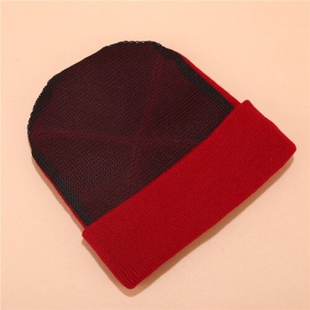Gorro de invierno burdeos