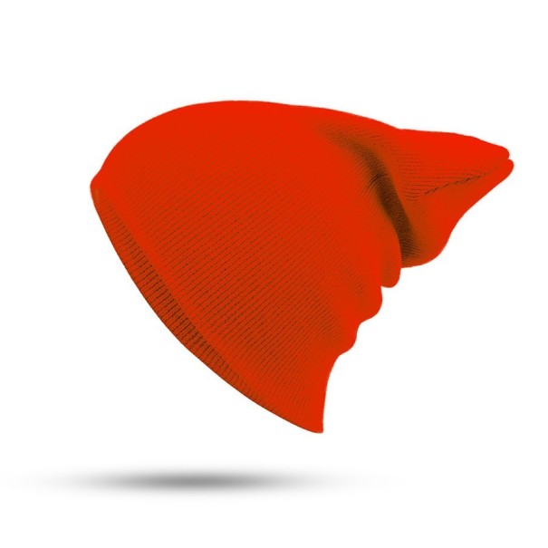 Gorro de invierno elegante para mujer J3259 naranja