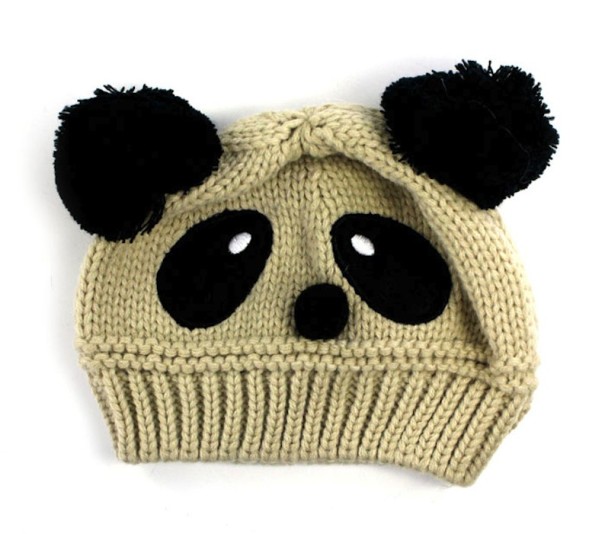 Gorro de invierno infantil Panda J863 caqui