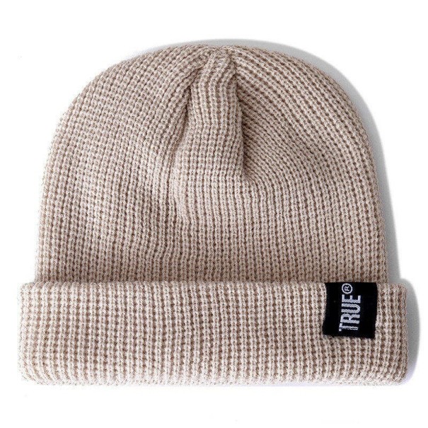 Gorro de invierno para hombre TRUE beige