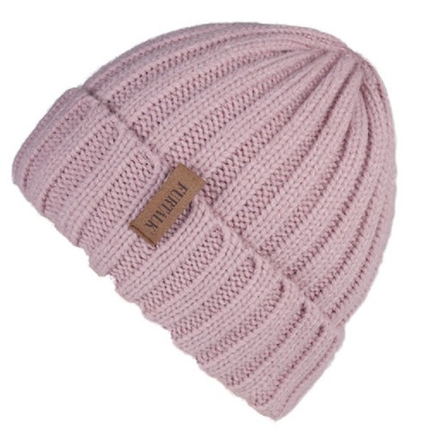 Gorro de invierno para mujer Emily rosa claro