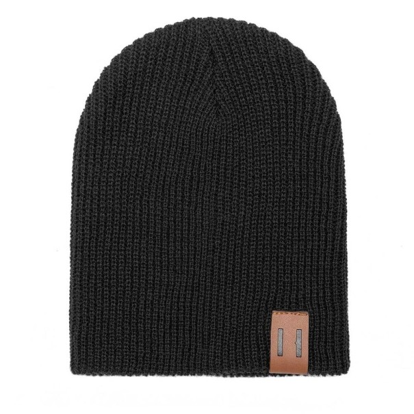 Gorro de invierno para niños negro