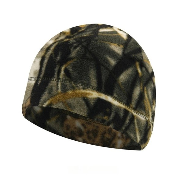 Gorro de invierno térmico y cortaviento de forro polar de poliéster Gorro deportivo para hombres Gorro de esquí y senderismo para ciclismo y camping camuflaje
