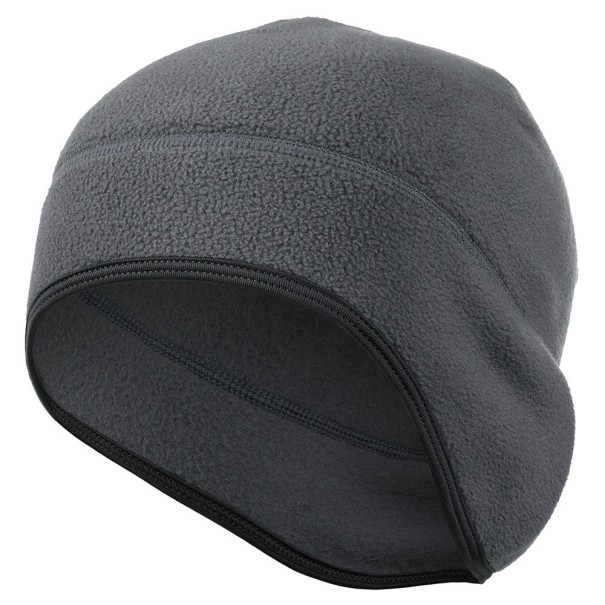 Gorro de invierno unisex debajo del casco. gris