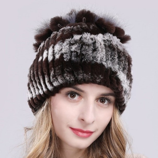 Gorro de pelo para mujer 5