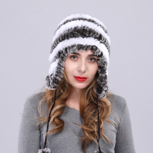 Gorro de punto de invierno para mujer A3190 13 Gorro de punto de invierno para mujer A3190 13