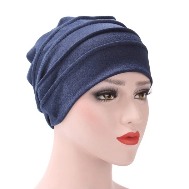 Gorro estiloso feminino J800 azul