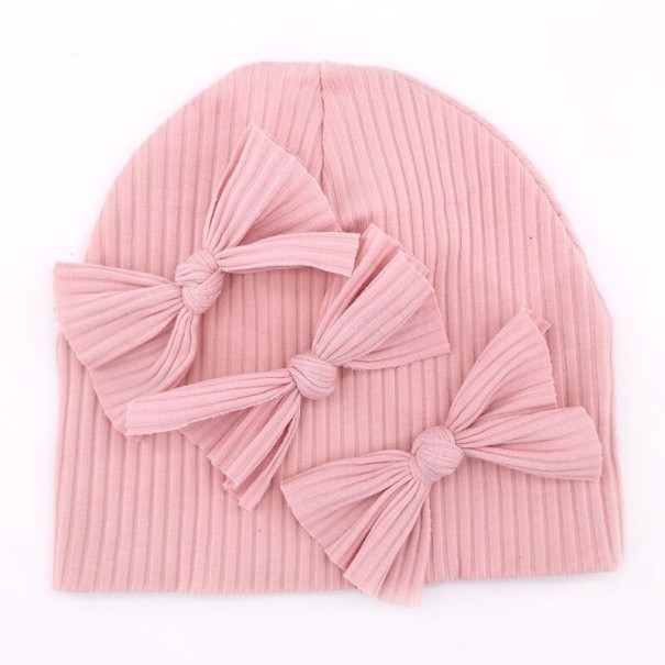 Gorro infantil com laços 18