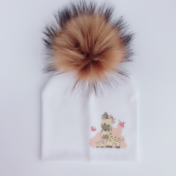 Gorro infantil com pompom Nicole 3