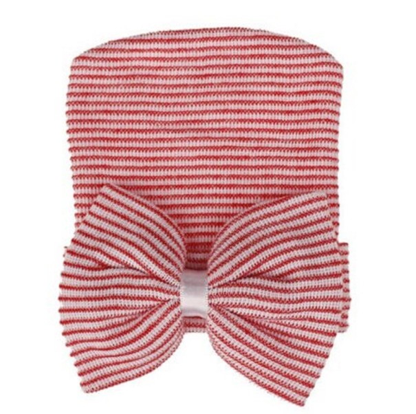 Gorro infantil con lazo de margaritas 3