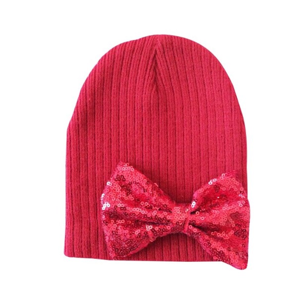 Gorro infantil con lazo Molly rojo Gorro infantil con lazo Molly rojo
