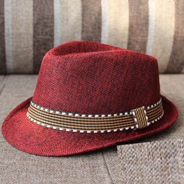 Gorro infantil Jamie rojo oscuro