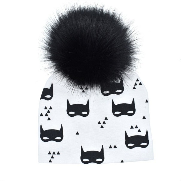 Gorro infantil Stacey con pompón peludo 11 Gorro infantil Stacey con pompón peludo 11