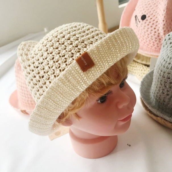 Gorro infantil T876 crema